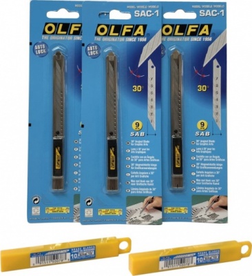 Olfa Professional Designer 30 degree Snap Off Knife